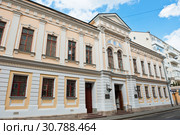 Евангелическо-реформатская церковь (с 1917 г. - Молитвенный дом Евангельских христиан-баптистов). Москва. Россия (2019 год). Редакционное фото, фотограф E. O. / Фотобанк Лори