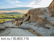 Uplistsikhe cave city, Georgia (2018 год). Стоковое фото, фотограф Юлия Бабкина / Фотобанк Лори