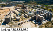 Cement plant in Bunol, Spain. Стоковое фото, фотограф Яков Филимонов / Фотобанк Лори