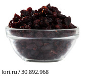 Dehydrated blueberries in bowl. Стоковое фото, фотограф Яков Филимонов / Фотобанк Лори