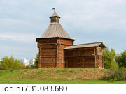 Башня Сумского острога (Моховая). Коломенское. Москва (2018 год). Редакционное фото, фотограф Александр Щепин / Фотобанк Лори
