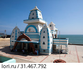 Gandhi Memorial, Kanyakumari, Tamilnadu, India (2014 год). Стоковое фото, фотограф Куликов Константин / Фотобанк Лори