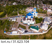 Bogolyubsky monastery from helicopter. City vladimir. Russia (2019 год). Стоковое фото, фотограф Яков Филимонов / Фотобанк Лори