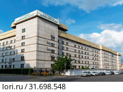Гостиница "Даниловская". Москва (2019 год). Редакционное фото, фотограф Александр Щепин / Фотобанк Лори