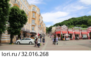 Кисловодск, Курортный бульвар (2019 год). Стоковое видео, видеограф Валерий Шилов / Фотобанк Лори