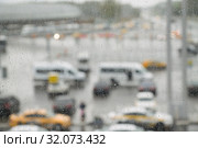 Капли на стекле. Стоковое фото, фотограф Евгений Вернигоров / Фотобанк Лори