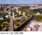 Panorama of Oryol (2019 год). Стоковое фото, фотограф Яков Филимонов / Фотобанк Лори