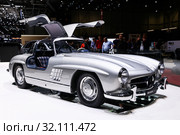 Mercedes-Benz W198 300SL (2019 год). Редакционное фото, фотограф Art Konovalov / Фотобанк Лори