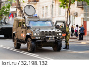 Military Iveco LMV car (2018 год). Редакционное фото, фотограф EugeneSergeev / Фотобанк Лори