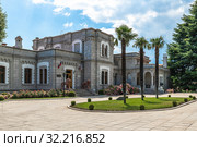 Livadia, Crimea - July 10. 2019. Palace of a Princes Yusupov Palace. Редакционное фото, фотограф Володина Ольга / Фотобанк Лори