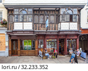 Исторический центр города. Кентербери. Великобритания (2019 год). Редакционное фото, фотограф Сергей Афанасьев / Фотобанк Лори