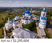 Bogolyubsky monastery from helicopter. City vladimir. Russia (2019 год). Стоковое фото, фотограф Яков Филимонов / Фотобанк Лори
