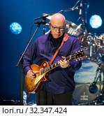Mark Knopfler performing at Barcelona (2019 год). Редакционное фото, фотограф Яков Филимонов / Фотобанк Лори