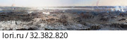 Фрагмент панорамы "Оборона Севастополя 1854-1855 годов", Крым (2019 год). Редакционное фото, фотограф Николай Мухорин / Фотобанк Лори