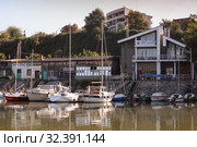 Port Rousse Yacht club, Danube river (2014 год). Редакционное фото, фотограф EugeneSergeev / Фотобанк Лори