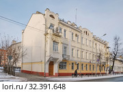 Доходный дом Сакина на Нетече (Собинова, 48) в Ярославле (2017 год). Стоковое фото, фотограф stargal / Фотобанк Лори