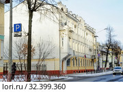 Доходный дом Сакина на Нетече (Собинова, 48) в Ярославле (2017 год). Стоковое фото, фотограф stargal / Фотобанк Лори