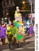 Grand parade in Barcelona (2017 год). Редакционное фото, фотограф Яков Филимонов / Фотобанк Лори