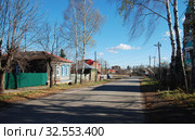 Покровская улица. Город Юрьев-Польский. Владимирская область. Россия (2010 год). Стоковое фото, фотограф lana1501 / Фотобанк Лори