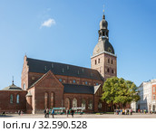 Dome Cathedral in Riga (2014 год). Редакционное фото, фотограф Юлия Бабкина / Фотобанк Лори