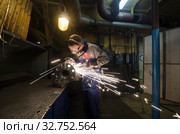 Северодвинск. Судостроительный завод "Севмаш" (2019 год). Редакционное фото, фотограф Яковлев Сергей / Фотобанк Лори