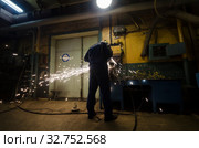Северодвинск. Судостроительный завод "Севмаш" (2019 год). Редакционное фото, фотограф Яковлев Сергей / Фотобанк Лори