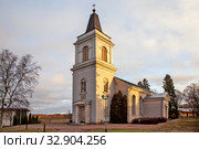 Кирха Святой Марии. Хамина. Финляндия (2019 год). Стоковое фото, фотограф Сергей Афанасьев / Фотобанк Лори