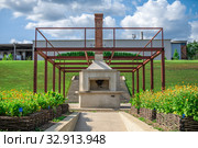 Mimi Castle Winery in Anenii, Moldova (2019 год). Редакционное фото, фотограф Sergii Zarev / Фотобанк Лори