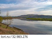 Река Нерча, вблизи города Нерчинск (2019 год). Стоковое фото, фотограф Геннадий Соловьев / Фотобанк Лори