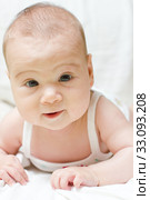 cute baby girl. Стоковое фото, фотограф Mitar gavric / PantherMedia / Фотобанк Лори