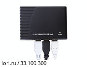 superspeed usb hub. Стоковое фото, фотограф Oleksandr Chub / PantherMedia / Фотобанк Лори