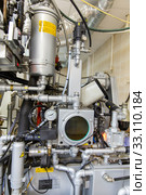 Gas heating system boiler room equipments. Стоковое фото, фотограф Евгений Ткачёв / Фотобанк Лори