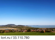 Panoramic landscape of Lake Balaton,Hungary. Стоковое фото, фотограф Gábor Páll / PantherMedia / Фотобанк Лори