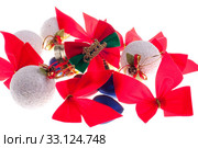 christmas tree ornaments. Стоковое фото, фотограф Sergiy Artsaba / PantherMedia / Фотобанк Лори