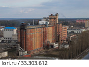 Брянск. Мельничный комбинат «Мелькрукк» (2020 год). Редакционное фото, фотограф Литвяк Игорь / Фотобанк Лори