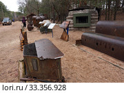 Выставочный комплекс "Сестрорецкий рубеж". Сестрорецк. (2020 год). Редакционное фото, фотограф Роман Рожков / Фотобанк Лори