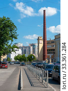 Левашовский проспект. Левашовский хлебозавод - Хлебозавод "Дарница". Санкт-Петербург (2019 год). Редакционное фото, фотограф Александр Щепин / Фотобанк Лори