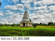 Памятник 1-му и 19-му егерским полкам на Бородинском поле. Можайский район. Московская область (2009 год). Редакционное фото, фотограф lana1501 / Фотобанк Лори