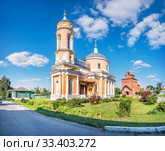 Крестовоздвиженская церковь в Коломне Holy Cross Exaltation Church  in Kolomna (2017 год). Стоковое фото, фотограф Baturina Yuliya / Фотобанк Лори