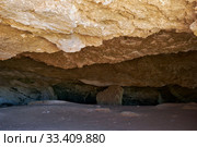 Cyclops Cave. Ammochostos (Famagusta) District. Cyprus (2018 год). Стоковое фото, фотограф Сергей Пристяжнюк (Serg Zastavkin) / Фотобанк Лори