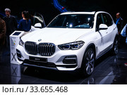 BMW X5 (2019 год). Редакционное фото, фотограф Art Konovalov / Фотобанк Лори