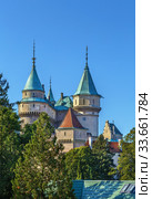 Bojnice Castle, Slovakia (2019 год). Стоковое фото, фотограф Boris Breytman / Фотобанк Лори
