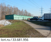ПАСК а/с "Мотор-2". Красноярская улица, владение 13. Район Гольяново. Город Москва (2020 год). Редакционное фото, фотограф lana1501 / Фотобанк Лори