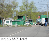 ГСК "Полюс". Красноярская улица, 16, строение 2. Район Гольяново. Город Москва (2020 год). Редакционное фото, фотограф lana1501 / Фотобанк Лори