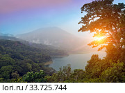 Tamblingan Lake in North Bali, Indonesia (2016 год). Стоковое фото, фотограф Вознесенская Ольга / Фотобанк Лори
