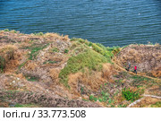 Ancient greek colony Olbia in Parutino, Ukraine (2019 год). Редакционное фото, фотограф Sergii Zarev / Фотобанк Лори