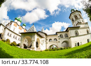 Nicolo-Vyazhishchsky monastery in Veliky Novgorod (2019 год). Стоковое фото, фотограф FotograFF / Фотобанк Лори