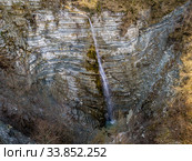 Краснодарский край, Туапсинский район, водопад "Перун" Стоковое фото, фотограф glokaya_kuzdra / Фотобанк Лори