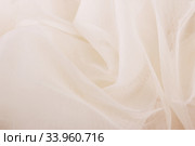 chiffon fabric background texture. Стоковое фото, фотограф Nataliia Zhekova / Фотобанк Лори