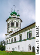 St. Nicholas Convent near Veliky Novgorod, Russia (2014 год). Стоковое фото, фотограф Boris Breytman / Фотобанк Лори